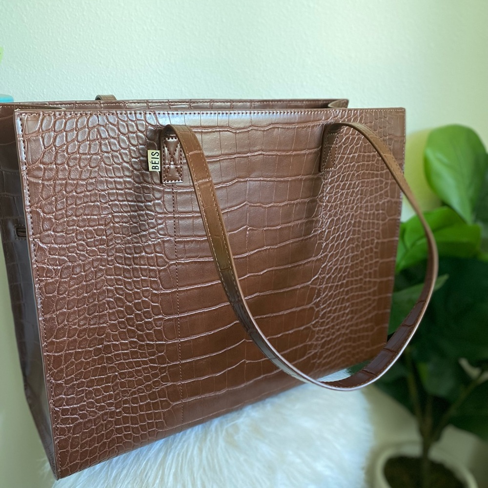 Beis Large Tote Briefcase Bag